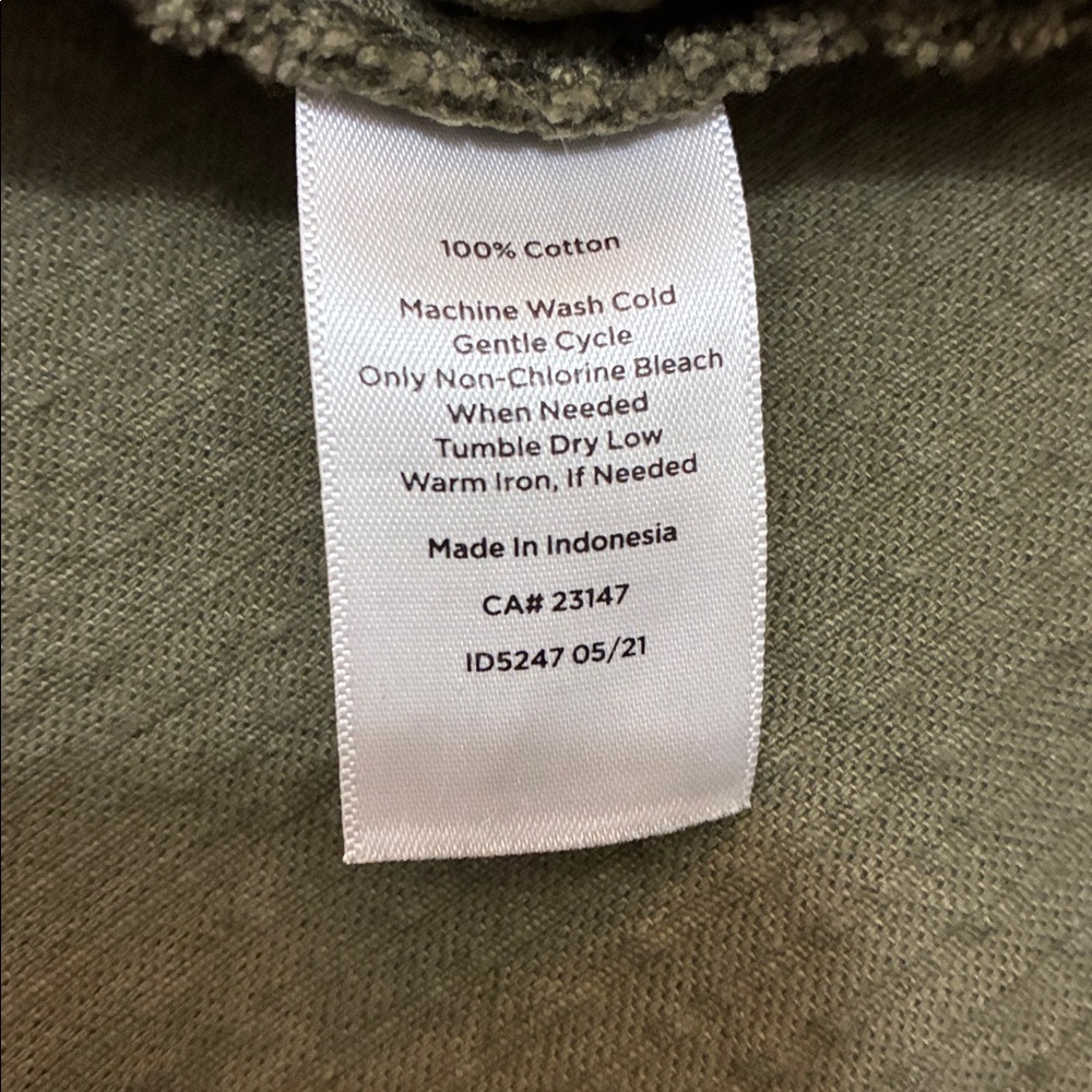 Talbots Olive Green Corduroy Skirt Diagonal Wale - Great Pre Owned Condition - Picture 8 of 8